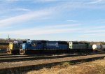 CSX 8651 and others in the yard late in the afternoon